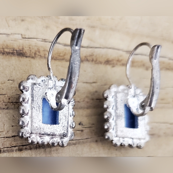 Brighton Earrings Blue Stone - Picture 3 of 5